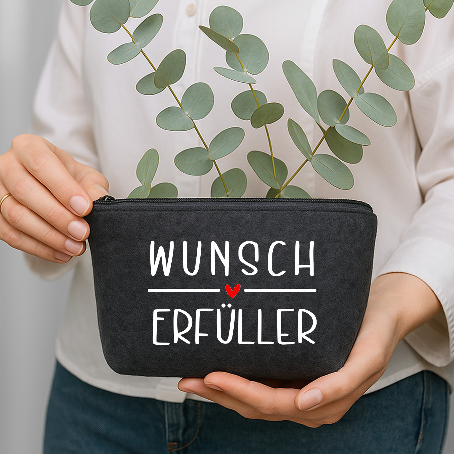 Filztasche "Wunscherfüller" – Perfekt für Geldgeschenke zu vielen verschiedenen Anlässen - Checkt die Icons