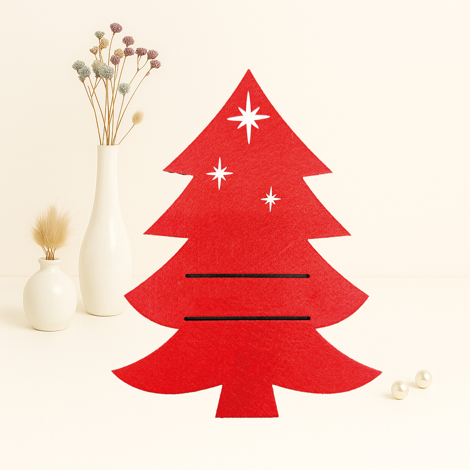 Geld oder Gutscheinhalter Weihnachtsbaum Danke - Bedruckt mit deinem "Motiv" oder "Logo"